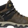 'Keen Outdoor' Men's Steens WP Leather Mid Hiker - Canteen / Black