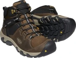 'Keen Outdoor' Men's Steens WP Leather Mid Hiker - Canteen / Black -Fashion Clothing Store 1022327 PPS large 1024x1024@2x