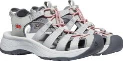 'Keen Outdoor' Women's Astoria West Sandal - Grey / Coral -Fashion Clothing Store 1023589 PLA large 1024x1024@2x