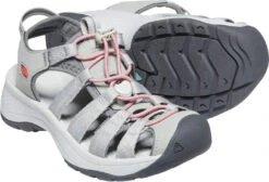 'Keen Outdoor' Women's Astoria West Sandal - Grey / Coral -Fashion Clothing Store 1023589 PPS large 1024x1024@2x