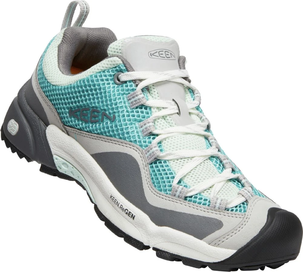 'Keen Outdoor' Women's Wasatch Crest Vent Hiker Sneaker - Porcelain / Blue Glass 8 'Keen Outdoor' Women's Wasatch Crest Vent Hiker Sneaker - Porcelain / Blue Glass - Image 6