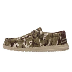 'Hey Dude' Men's Wally - Camo Flag -Fashion Clothing Store 110067037 WALLY CAMO FLAG LEFT 1 1 1 1024x1024@2x