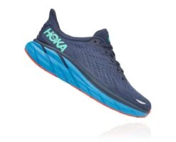 'Hoka' Men's Clifton 8 - Outer Space / Vallarta Blue -Fashion Clothing Store 1119393 OSVB 2 1024x1024@2x
