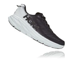 'HOKA' Women's Rincon 3 - Black / White -Fashion Clothing Store 1119396 BWHT 2 1024x1024@2x