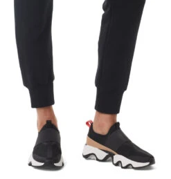 'Sorel' Women's Kinetic™ Impact II Lace Sneaker - Black / Sea Salt -Fashion Clothing Store 2039951 010 a9 presetHigh Res JPEG 300DPI 1024x1024@2x