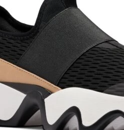'Sorel' Women's Kinetic™ Impact II Lace Sneaker - Black / Sea Salt -Fashion Clothing Store 2039951 010 d presetHigh Res JPEG 300DPI 1024x1024@2x