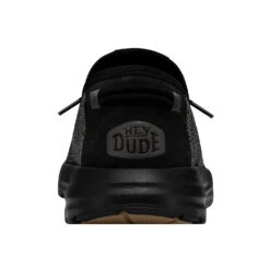 'Hey Dude' Men's Sirocco Sneaker - Black -Fashion Clothing Store 40140 0WM SIROCCO BLACKNIGHT RIGHTBACK 1024x1024@2x