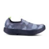 'OOFOS' Women's OOmg EeZee Low Shoe - Black / Grey Camo -Fashion Clothing Store 5072BKGYCMO shot1 1024x1024@2x