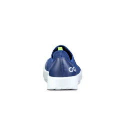 'OOFOS' Women's OOmg EeZee Low Shoe - White / Navy -Fashion Clothing Store 5072WHTNVY shot5 1024x1024@2x