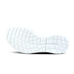 'OOFOS' Women's OOmg EeZee Low Shoe - White / Navy -Fashion Clothing Store 5072WHTNVY shot7 1024x1024@2x