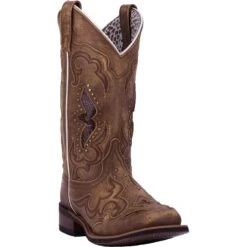 'Laredo' Women's 11" Spellbound Western Square Toe - Tan -Fashion Clothing Store 5661 1 1500x.progressive baf0d827 c158 46e6 970d cd9ed3d17251 1024x1024@2x