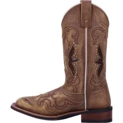 'Laredo' Women's 11" Spellbound Western Square Toe - Tan -Fashion Clothing Store 5661 3 1500x.progressive ebb953a3 01bd 41a2 93a2 85203444f4bf 1024x1024@2x