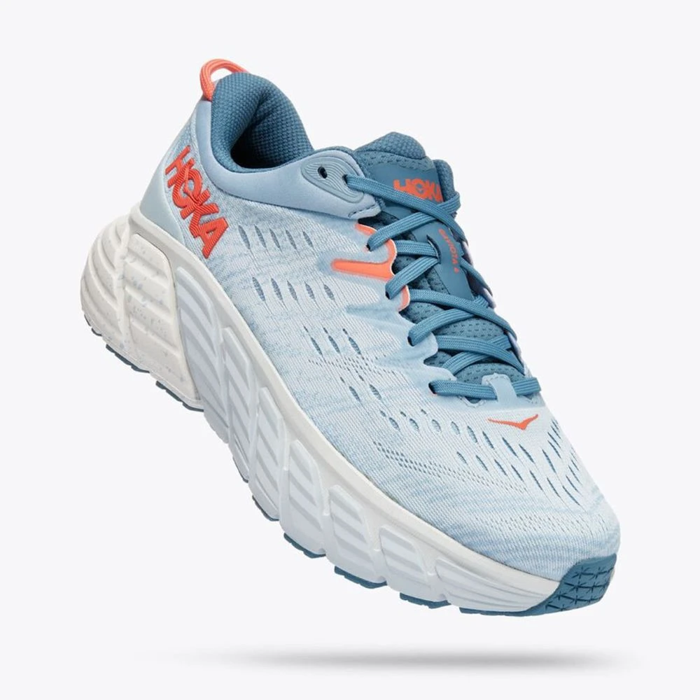 'HOKA' Women's Gaviota 4 - Blue Fog / Plein Air (Wide) 3 'HOKA' Women's Gaviota 4 - Blue Fog / Plein Air (Wide)