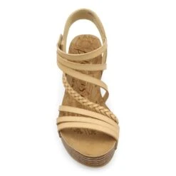 'Blowfish Malibu' Heidi Wedge Sandal - Dune -Fashion Clothing Store BF 9255 HEIDI DUNDC 3 1024x1024@2x