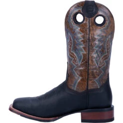 'Dan Post' Men's 11" Deuce Western Wide Square Toe - Black / Brown -Fashion Clothing Store DP4558 3 1024x1024@2x