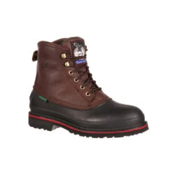'Georgia Boot' Men's 6" Muddog EH WP Steel Toe - Dark Chocolate -Fashion Clothing Store G6633 1024x1024@2x