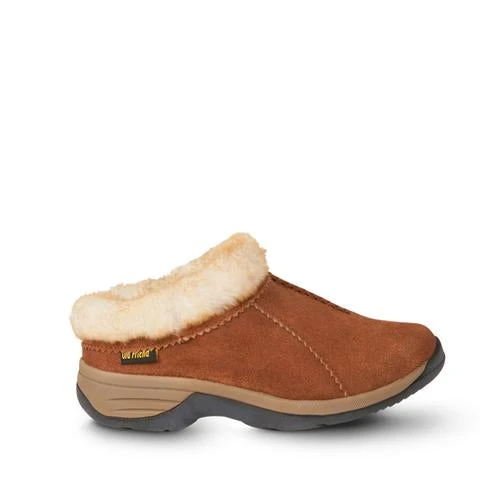 'Old Friend Footwear' Women's Snowbird II Clog Slipper - Chestnut 3 'Old Friend Footwear' Women's Snowbird II Clog Slipper - Chestnut