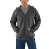 'Carhartt' Men's Loose Fit Midweight Full Zip Sweatshirt - Carbon Heather -Fashion Clothing Store K122026 MF18 1 1024x1024@2x