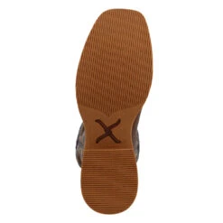 'Twisted X' Men's 12" Tech X Western Square Toe - Rustic Brown/ Navy -Fashion Clothing Store MXTR004.09 4800x4800 R 1024x1024@2x