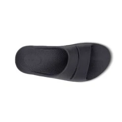 'OOFOS' Unisex OOahh Slide Sandal - Black -Fashion Clothing Store Product Images1100BLK 6 1024x1024@2x
