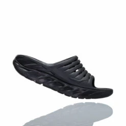 'HOKA' Women's Ora Recovery Slide - Black/Black -Fashion Clothing Store W ORARecoverySlide2 BBLC 2 1024x1024@2x