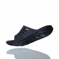 'HOKA' Women's Ora Recovery Slide - Black/Black -Fashion Clothing Store W ORARecoverySlide2 BBLC 4 1024x1024@2x