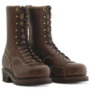 'Wesco' Men's 10" Voltfoe EH Lineman Comp Toe - Brown -Fashion Clothing Store Wesco Brown Leather Electrical Boots 500x500 1024x1024@2x