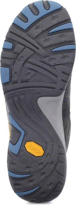 'Dansko' Women's WP Paisley - Grey / Blue Suede -Fashion Clothing Store bottom 4350241005 1024x1024@2x